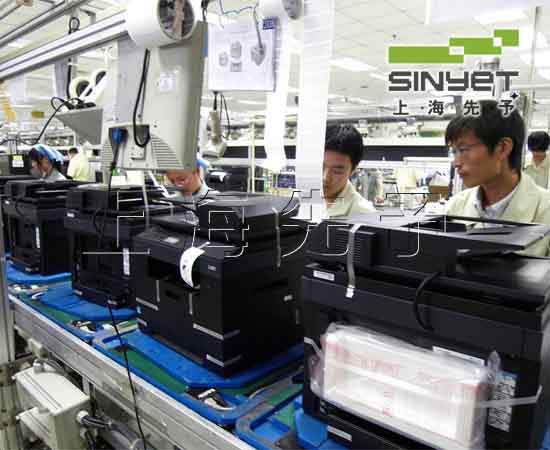 打印機、復印機、傳真機裝配線